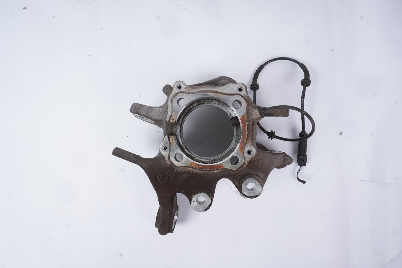 2012 - 2018 BMW 650i 640i Rear Left Spindle Knuckle Wheel Bearing Housing  OEM