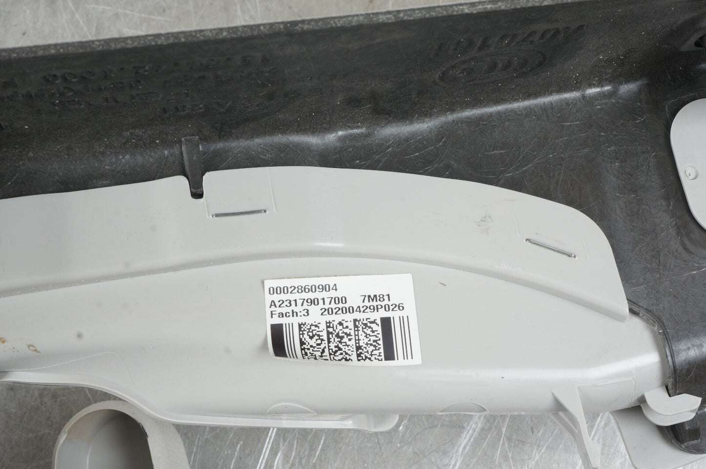2013 - 2020 MERCEDES SL450 SL550 TRUNK INNER LINER PANEL COVER 2317901700