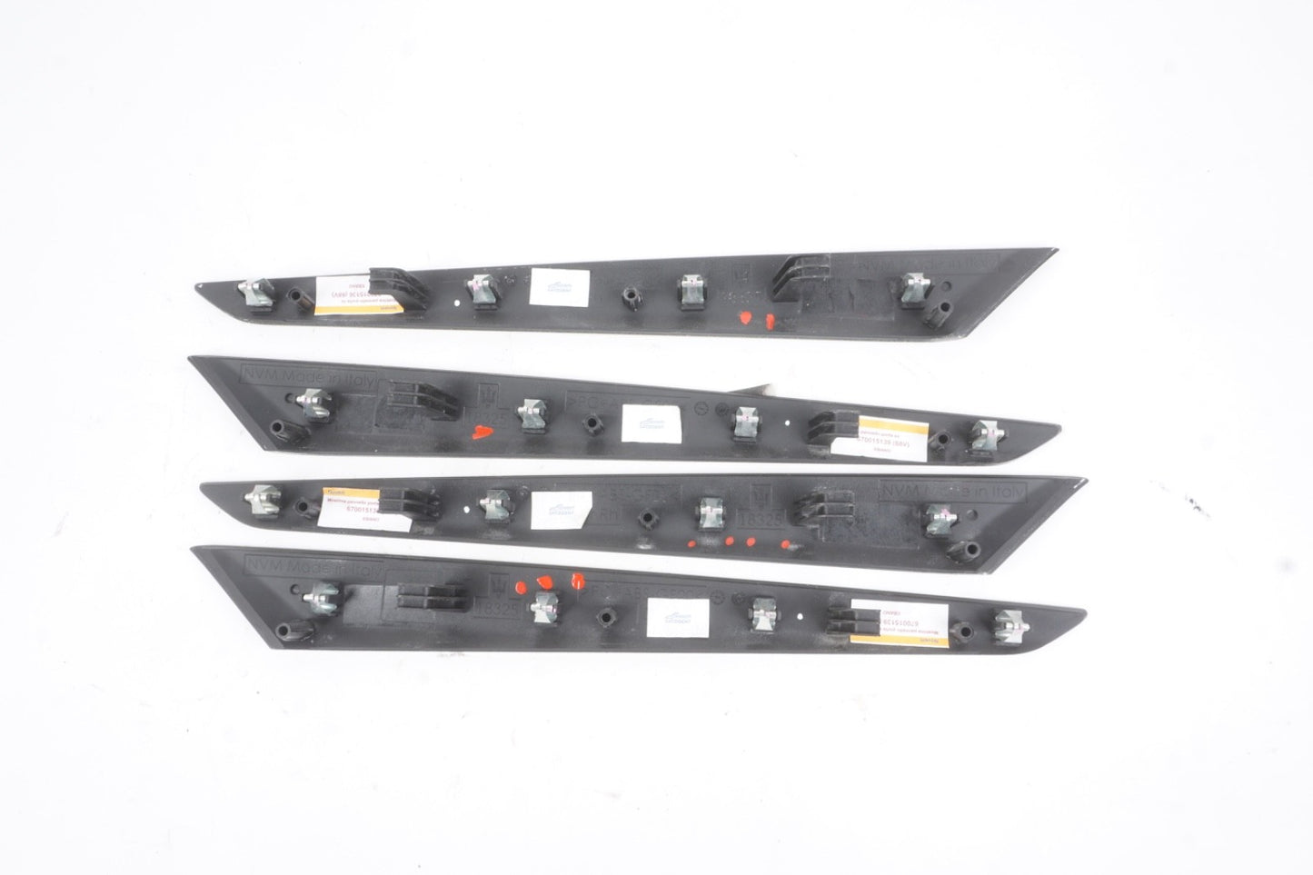 2014 - 2017 Maserati Ghibli S 3.0L Door Wood Trim Molding Set Of 4 OEM