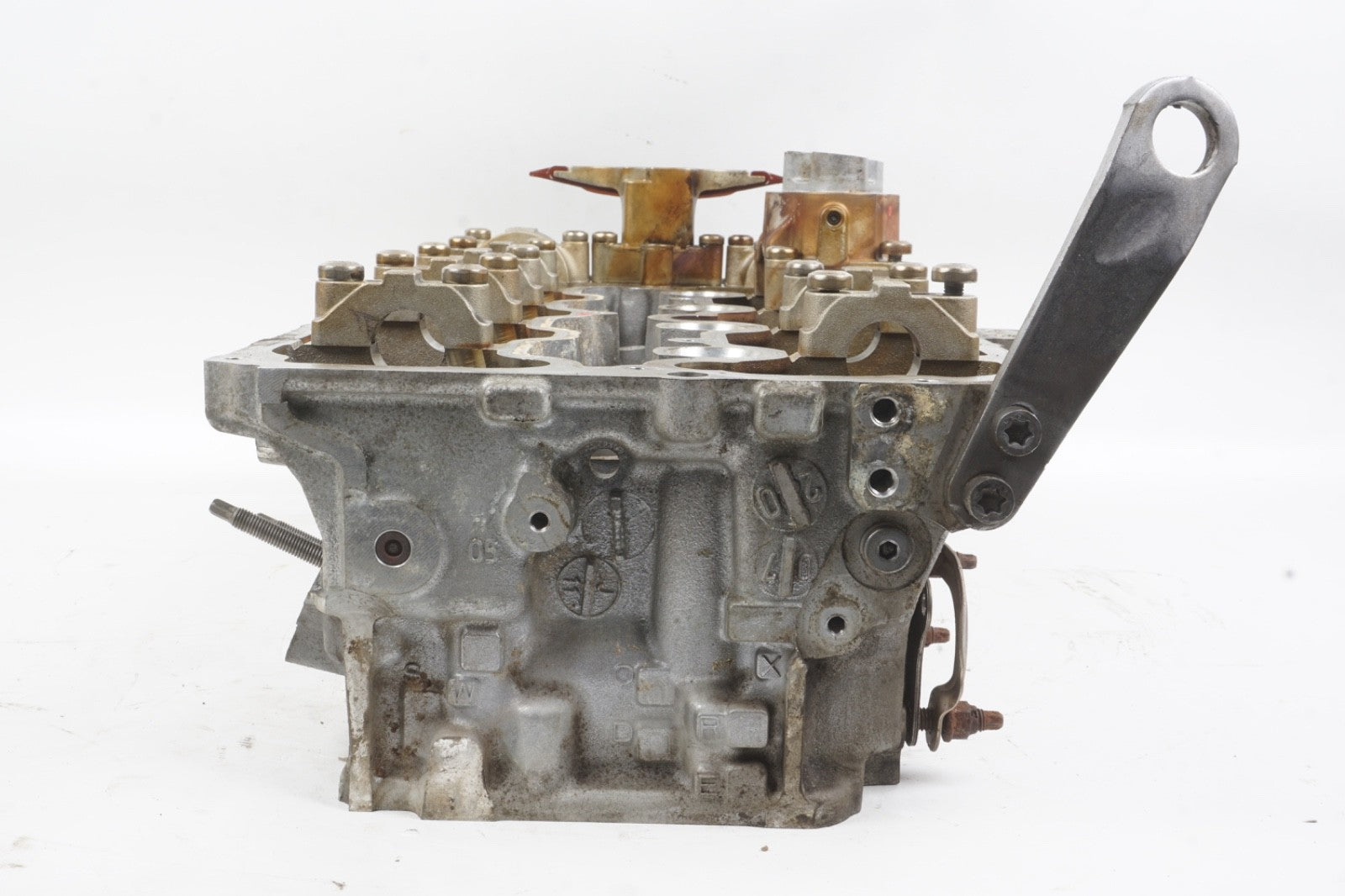 08-17 BMW F12 650i 750i 550i X6 N63 4.4L V8 Engine Cylinder Head Left Side OEM