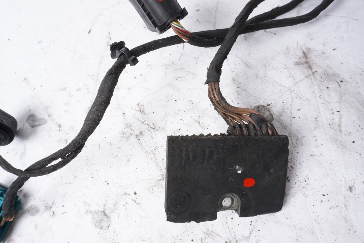 2012 - 2013 BMW 640 650 M6 Left Side Adaptive LED Headlight Wire Harness OEM