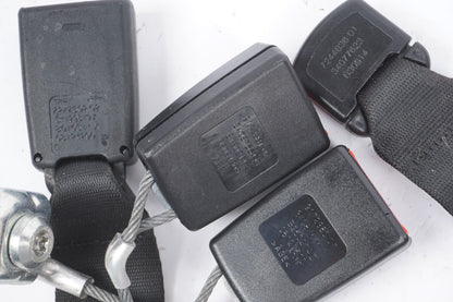 13-18 BMW 650i 640i Rear Seat Belt Buckle Latch SET OEM