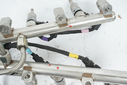 2014 - 2017 MASERATI QUATTROPORTE 3.0L FUEL RAIL W/ INJECTORS OEM 51K