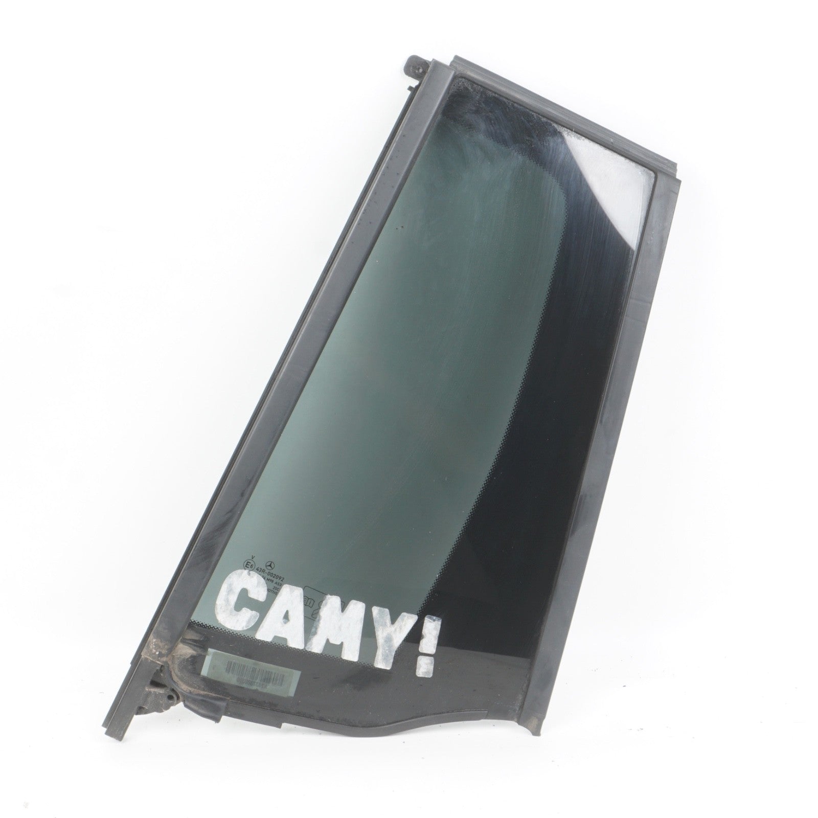 2022 - 2025 MERCEDES EQB350 X243 REAR LEFT DOOR CORNER FIXED WINDOW GLASS OEM