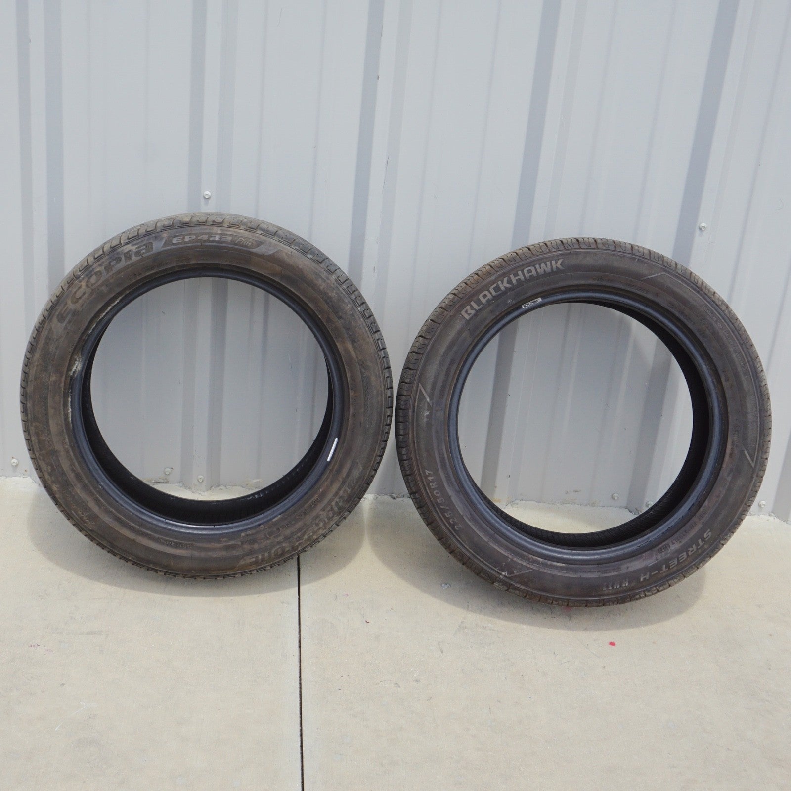 P225/50R17 Blackhawk STREET-H HH11 94 V Used - PAIR