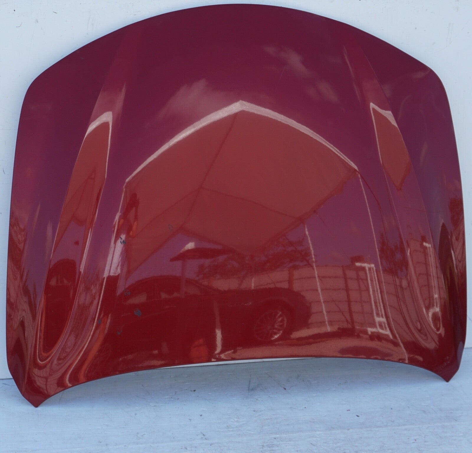 17-23 ALFA ROMEO GIULIA FRONT HOOD BONNET PANEL SHELL RED, OEM