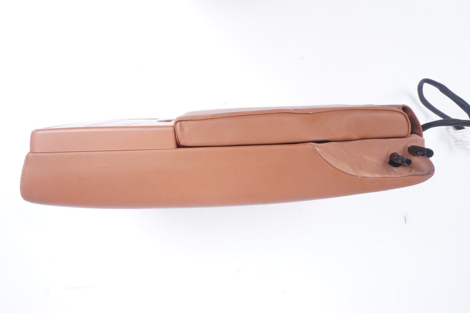 2014-2022 maserati ghibli REAR arm rest lid cover armrest cup holder brown OEM