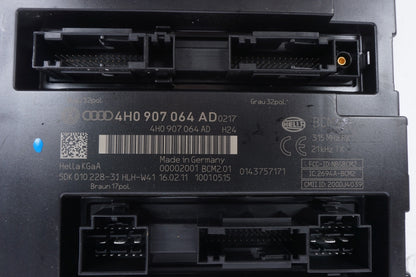 11-14 Audi A8L Quattro Onboard Supply Control Module Unit 4H0907063G Oem