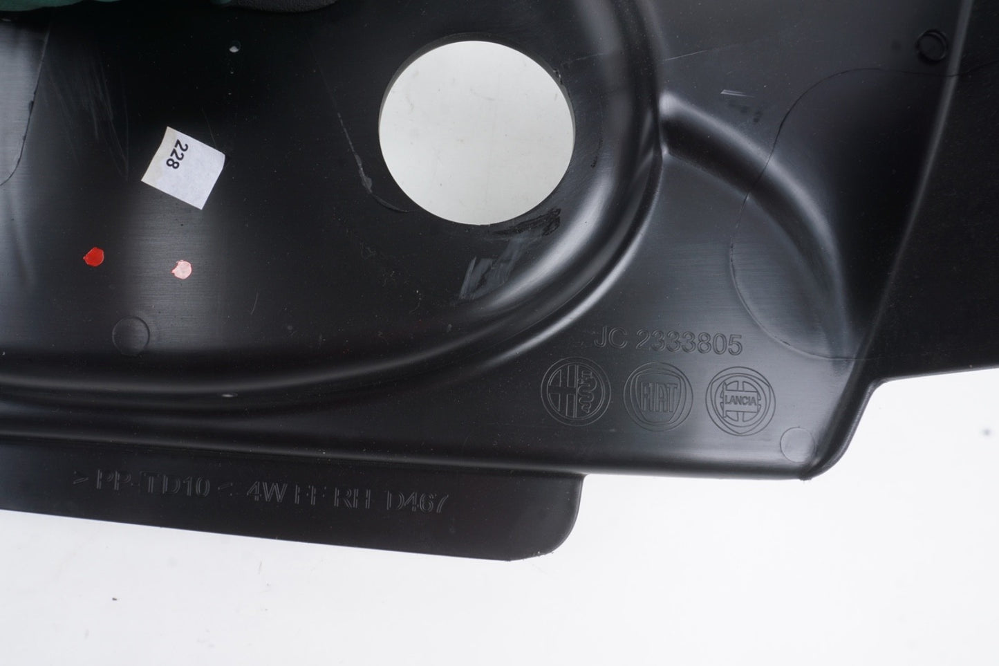 2014 - 2020 FIAT 500L FRONT RIGHT SEAT CAP COVER PANEL OEM 2333805