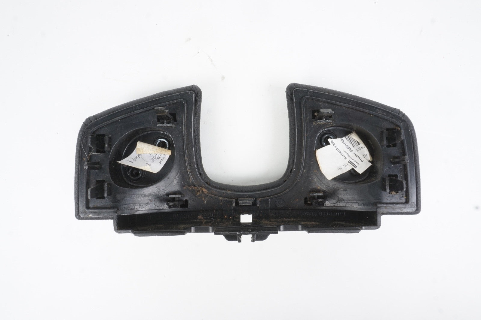 07-09 Mercedes W221 S450 S550 Center Console Trim Cover BLACK 2216800308 OEM