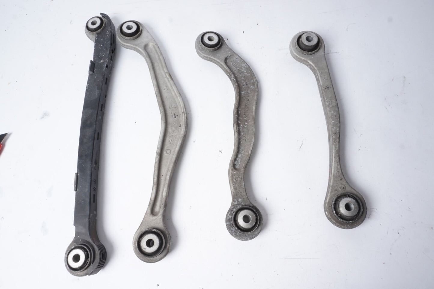 07-13 Mercedes W221 S63 AMG CL600 Rear Left Driver Side Control Arm Set of 4 OEM