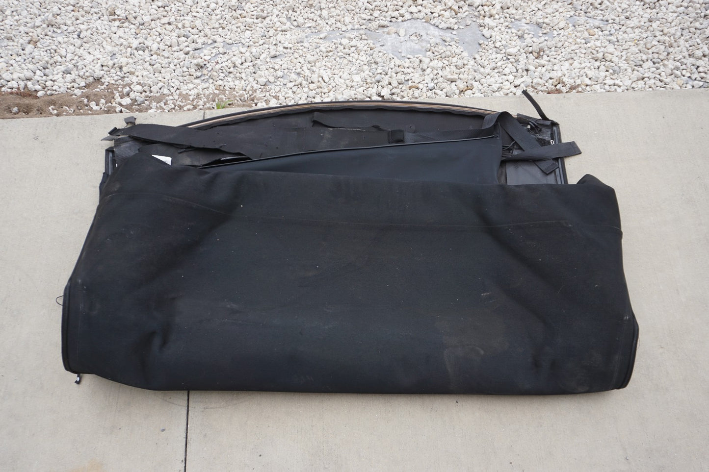 11-17 Mercedes W207 E350 E550 Convertible Soft Top Roof Black 2077700082 OEM