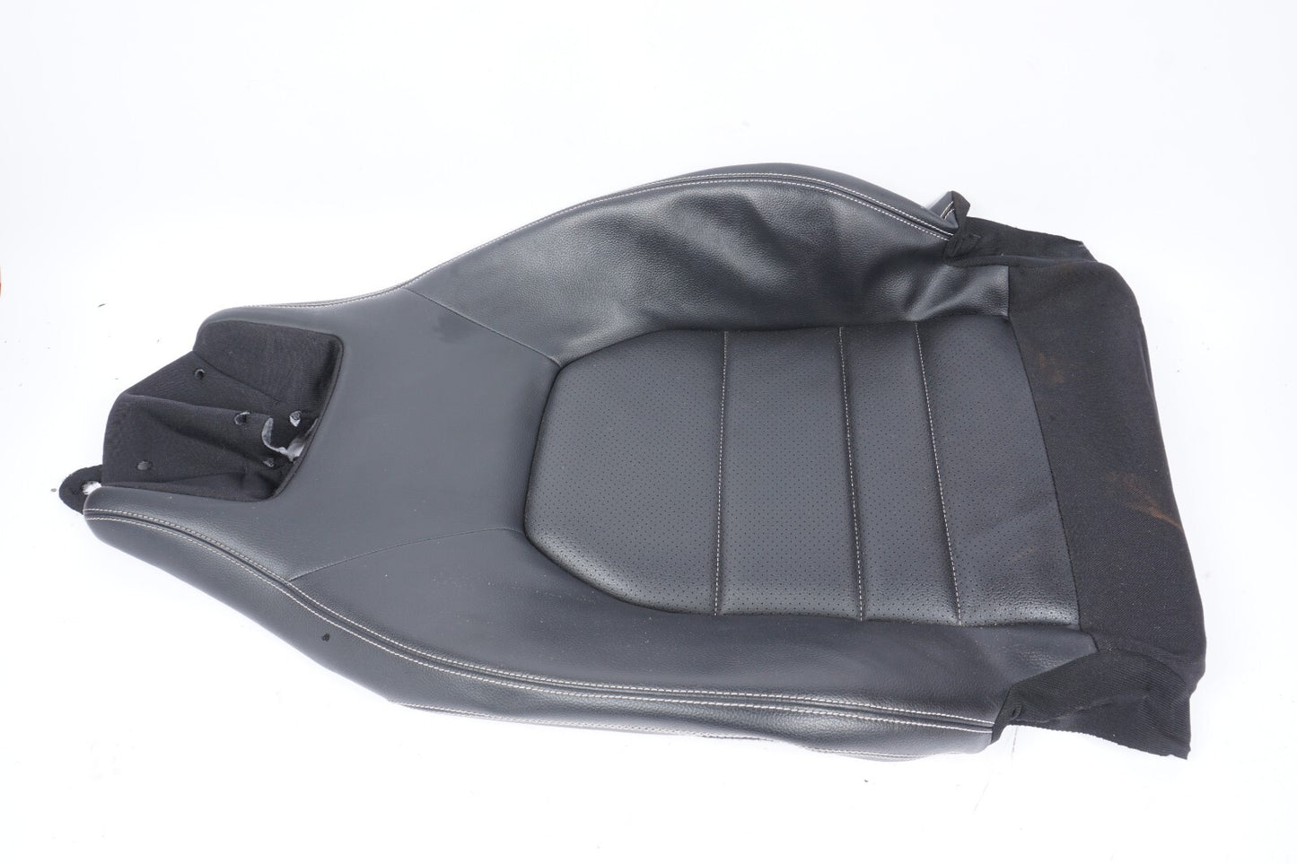 12-14 Mercedes C350 C250 Coupe Front Right Pass Seat Back Rest Upper Cover OEM