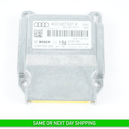 2012 - 2017 AUDI A7 YAW RATE SPEED COMBINATION SENSOR MODULE 4G0907637K OEM