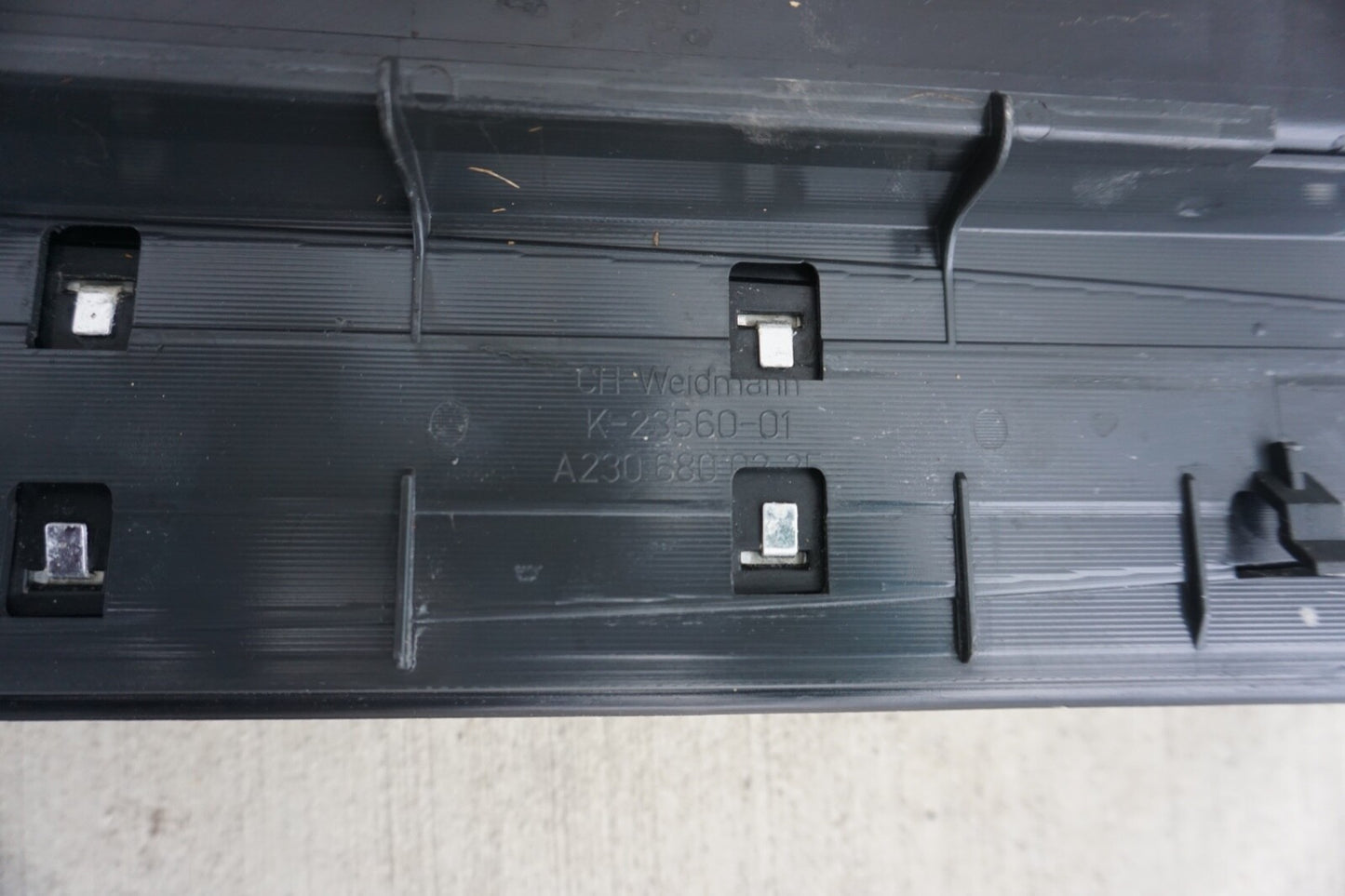 03-12 Mercedes R230 SL500 SL550 SL600 Door Step Sill Left and Right Set OEM