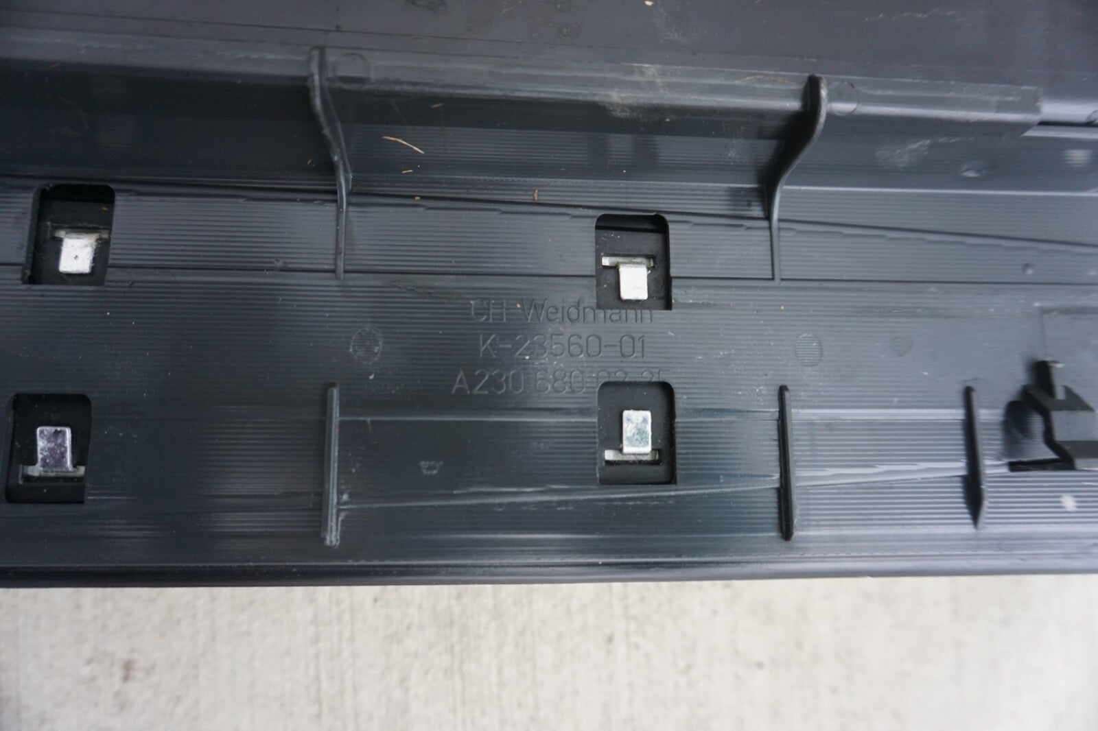 03-12 Mercedes R230 SL500 SL550 SL600 Door Step Sill Left and Right Set OEM