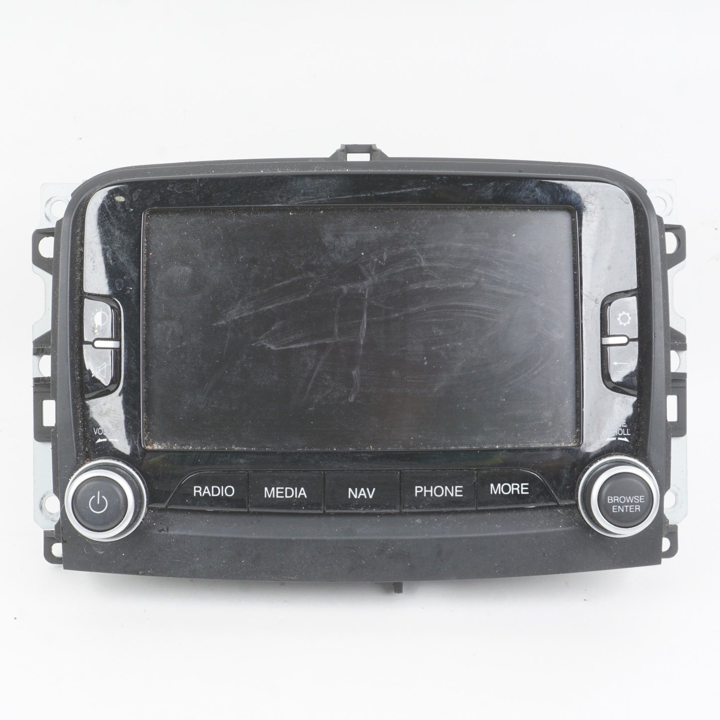 2014 - 2017 Fiat 500L 500X Navigation Radio Receiver Display 735577842