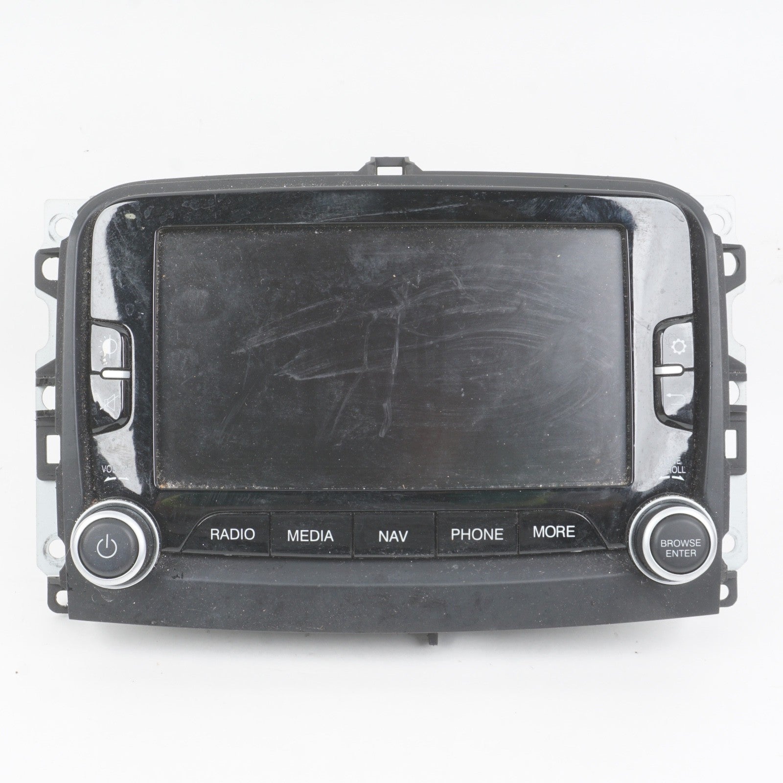 2014 - 2017 Fiat 500L 500X Navigation Radio Receiver Display 735577842