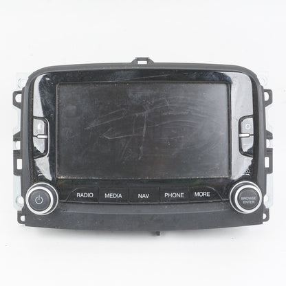 2014 - 2017 Fiat 500L 500X Navigation Radio Receiver Display 735577842
