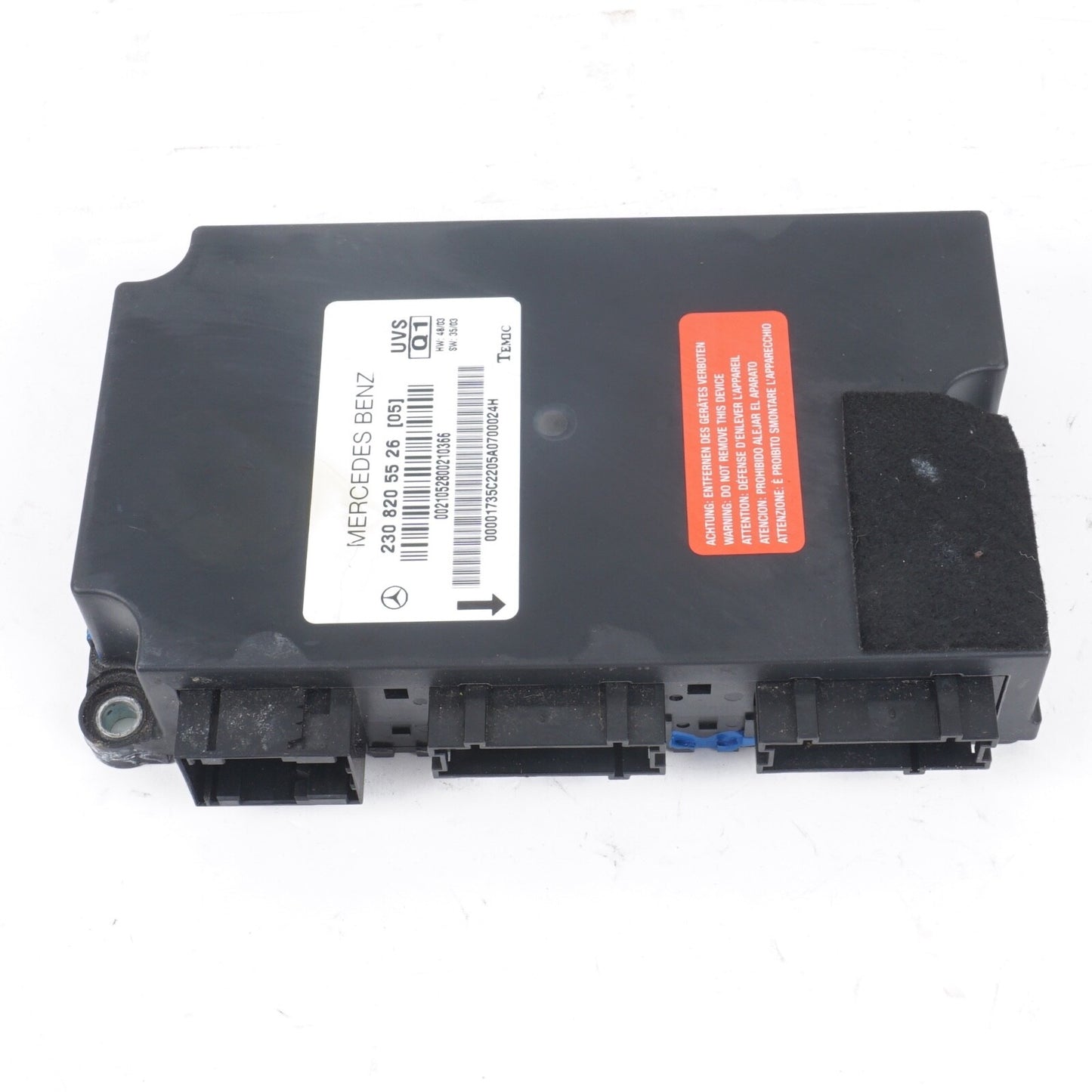 03-08 Mercedes R230 SL550 SL55 SL500 Convertible Top Roof Control Module OEM