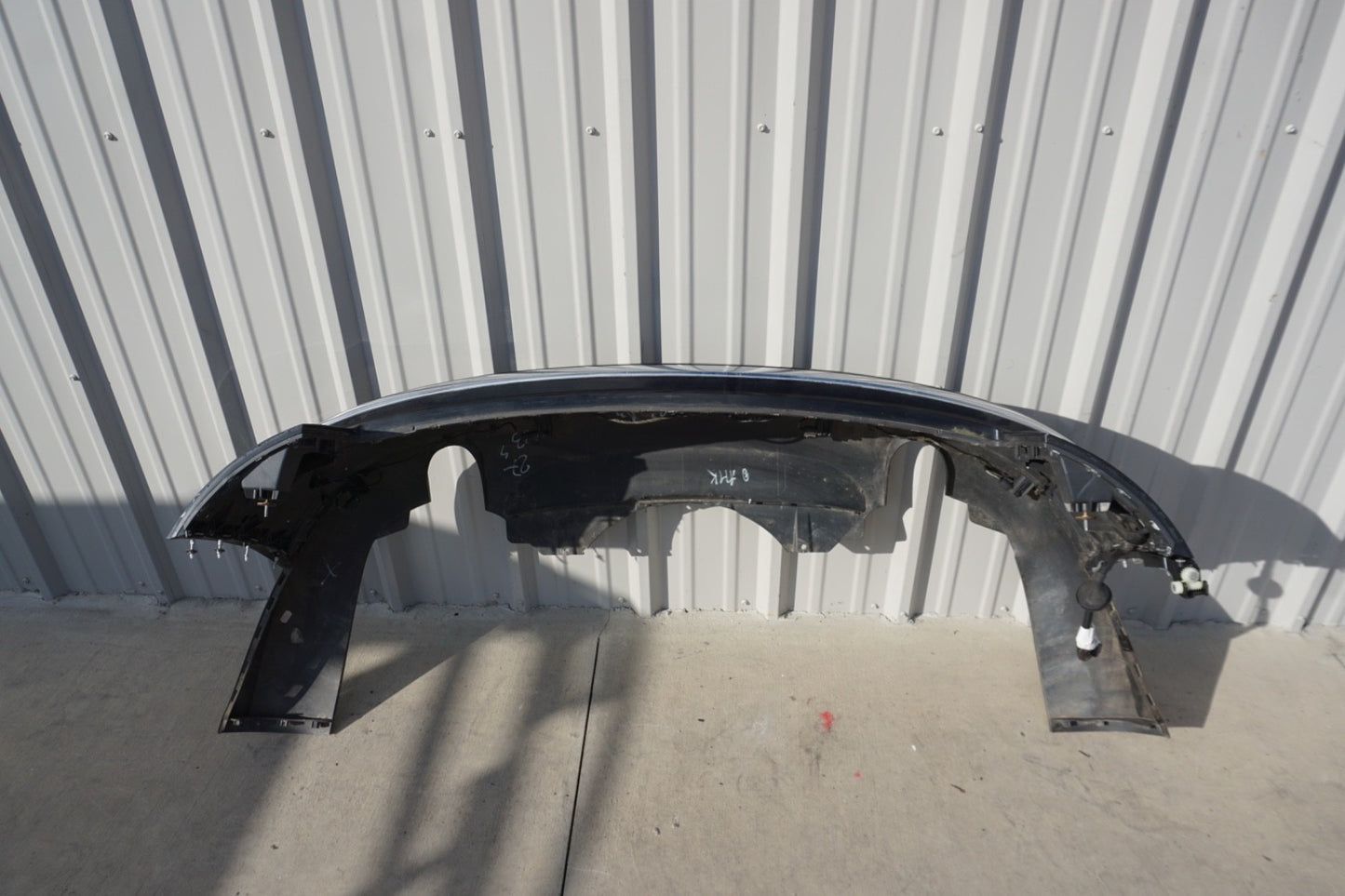 2004 - 2010 AUDI A8 A8L Rear Bumper Cover W/ Park Assist Black
