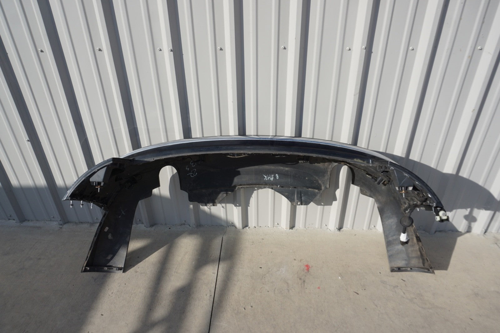 2004 - 2010 AUDI A8 A8L Rear Bumper Cover W/ Park Assist Black
