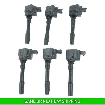 2014 - 2017 MASERATI QUATTROPORTE 3.0L IGNITION COIL SET OF 6 OEM 51K