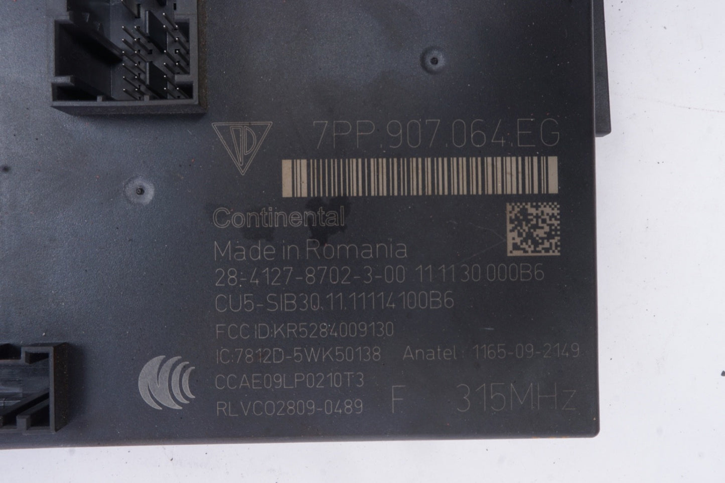 11-16 Porsche Cayenne 958 Front Comfort Body Computer Control Module BCM OEM