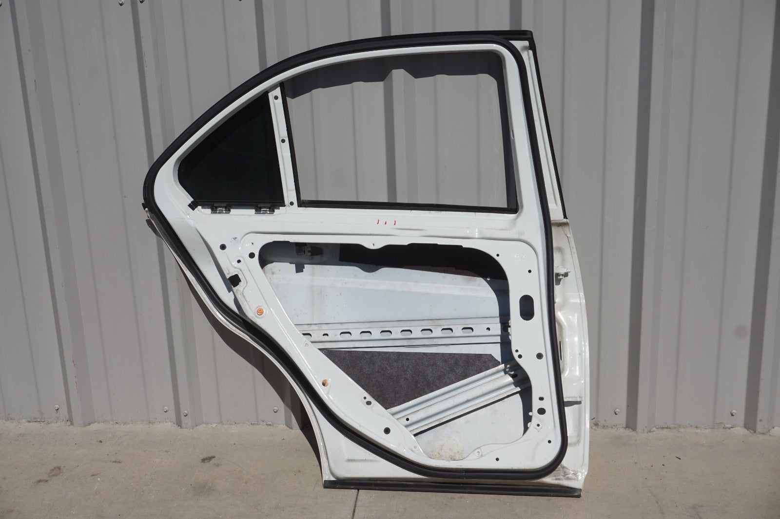 08-14 Mercedes-Benz C300 Sedan Rear Left Driver Side Door Shell OEM