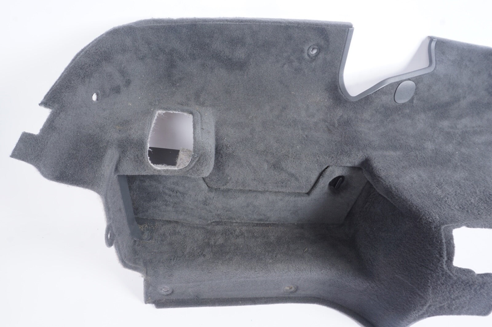 03-06 Mercedes SL500 R230 Rear Left Driver Side Trunk Carpet Liner Trim OEM