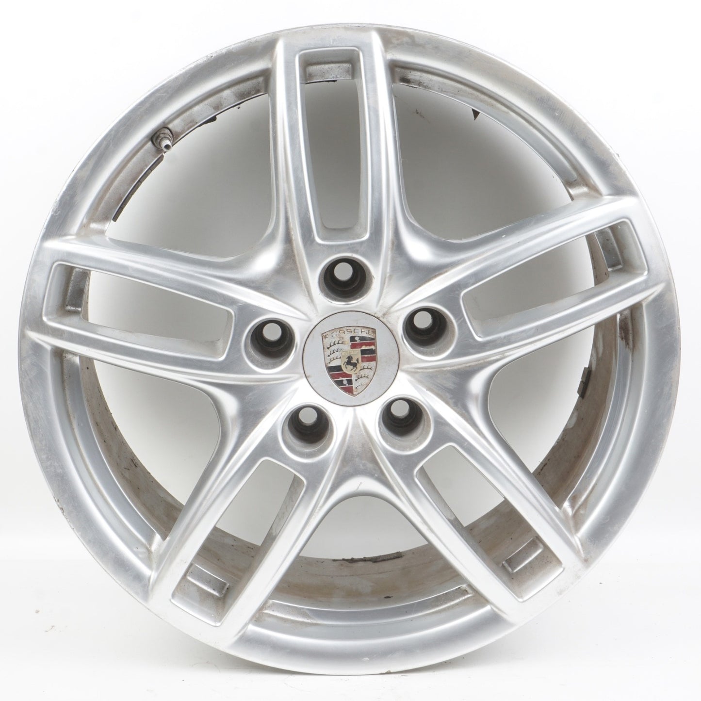 2011-2018 Porsche Cayenne 958 Turbo 8.5 X 19 19" Wheel Rim Silver 7P5601025A OEM