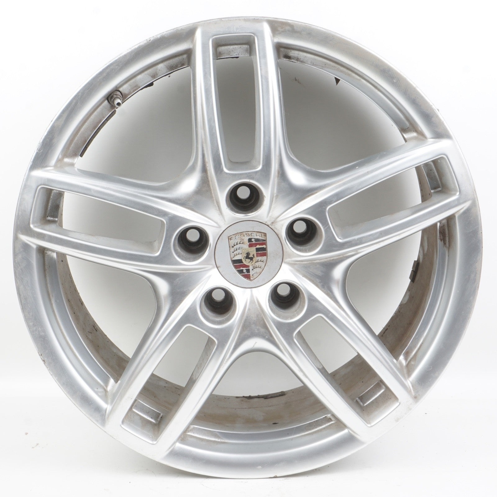 2011-2018 Porsche Cayenne 958 Turbo 8.5 X 19 19" Wheel Rim Silver 7P5601025A OEM