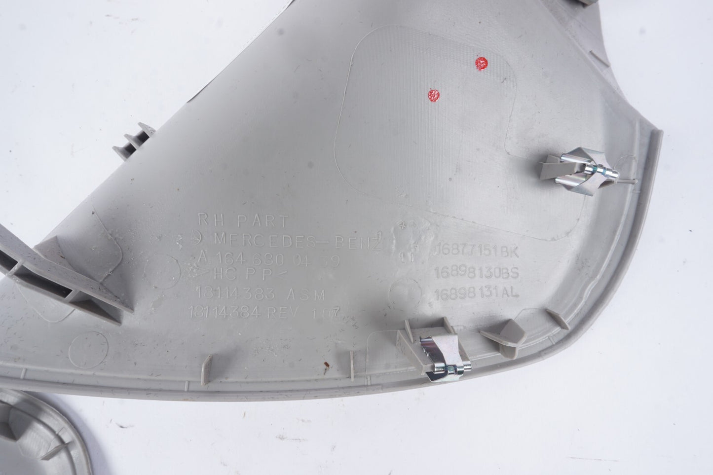 2006-2011 Mercedes ML350 ML500 Dash End Cover Trim Left & Right OEM
