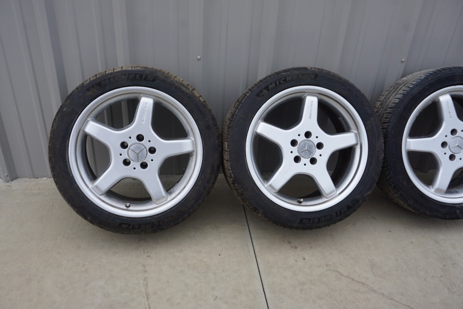 2003-2006 Mercedes-Benz R230 Wheels Rims SL500 AMG SL600 SL55 Staggered OEM 18”