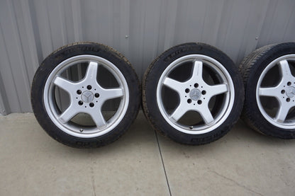 2003-2006 Mercedes-Benz R230 Wheels Rims SL500 AMG SL600 SL55 Staggered OEM 18”