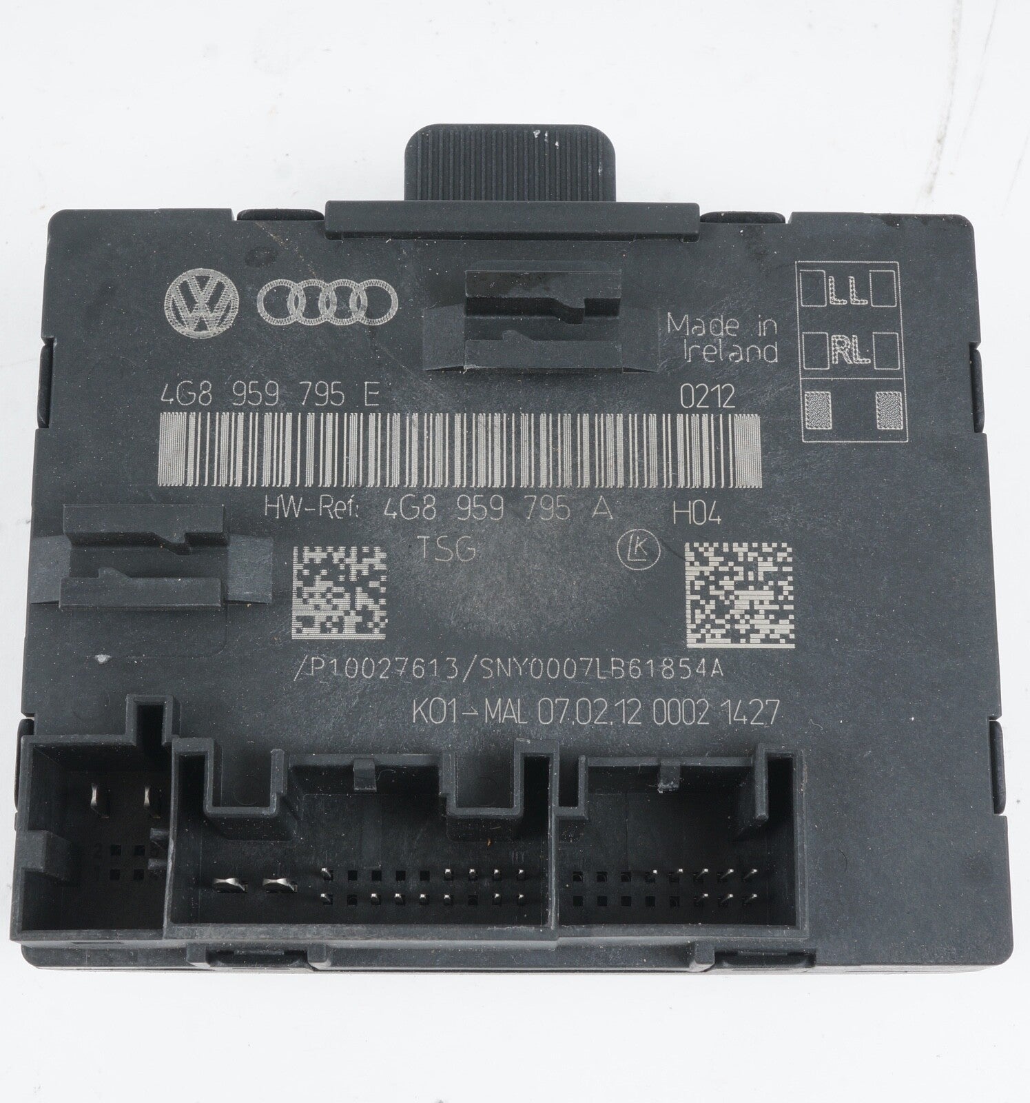 2012-2017 Audi A7 Rear Left Driver Side Door Control Module LH 4G8959795