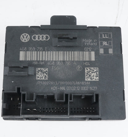 2012-2017 Audi A7 Rear Left Driver Side Door Control Module LH 4G8959795