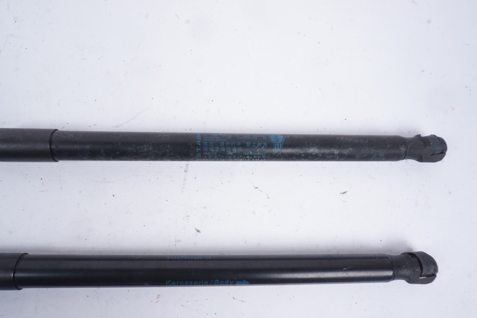 11-20 MINI COOPER COUNTRYMAN R60 REAR TRUNK TAILGATE SHOCK LIFT STRUT SET OEM
