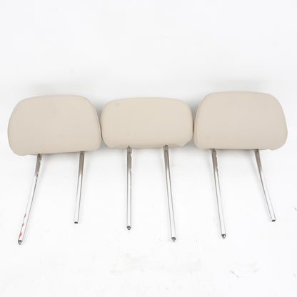 2008 - 2014 MERCEDES BENZ C250 C300 C350 TAN REAR SEAT HEADREST SET OEM