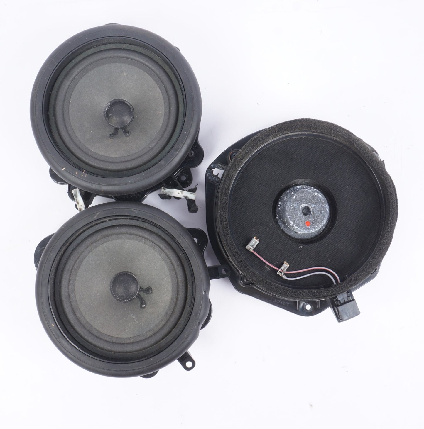 2004 - 2010 AUDI A8 L FRONT & TWO REAR DOOR SPEAKERS SET OF 3