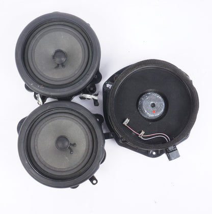 2004 - 2010 AUDI A8 L FRONT & TWO REAR DOOR SPEAKERS SET OF 3