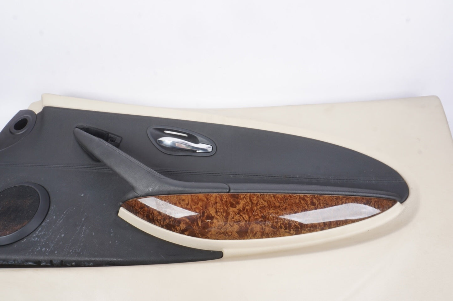 07-10 BMW 650i Passenger Right Front Interior Door Trim Panel Card 51417115496