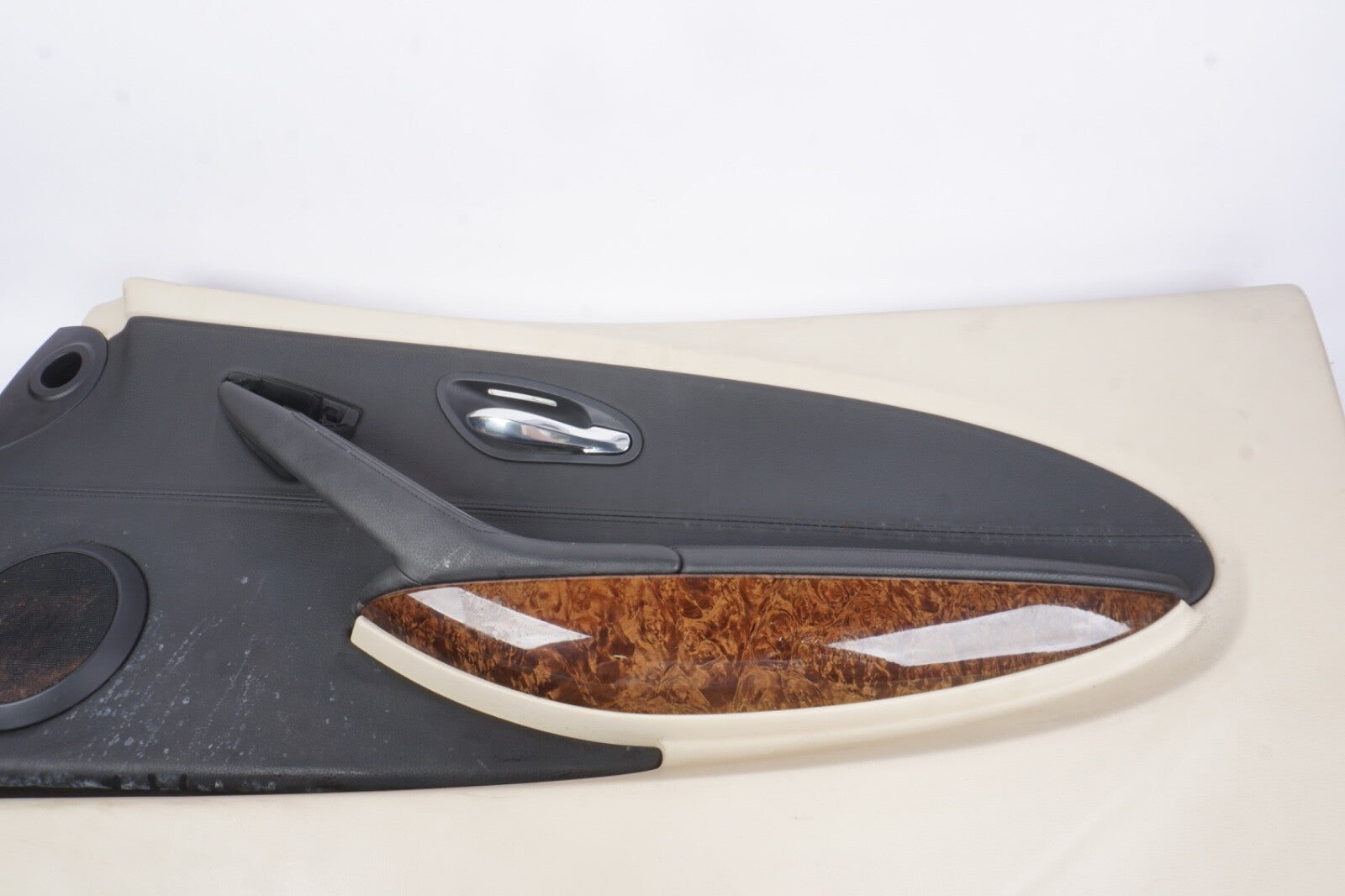 07-10 BMW 650i Passenger Right Front Interior Door Trim Panel Card 51417115496