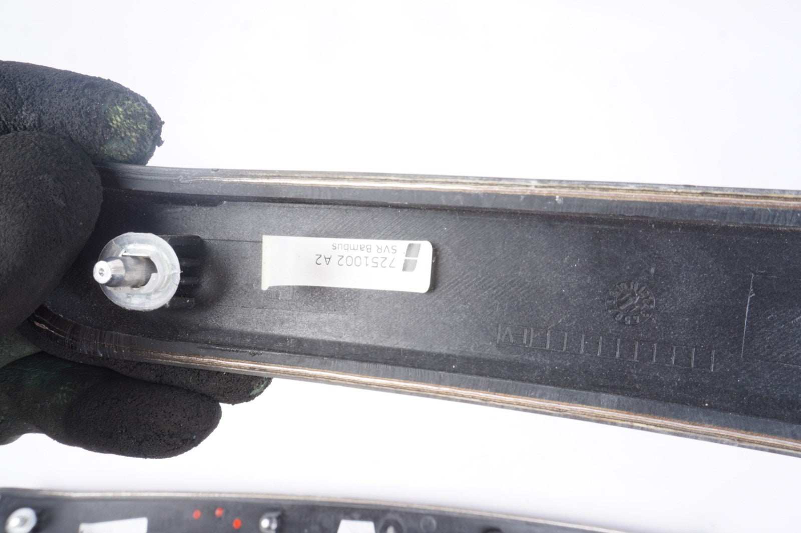 2007-2013 BMW E92 E93 Coupe Rear Left Right Side Grained Wood Trim Strip OEM
