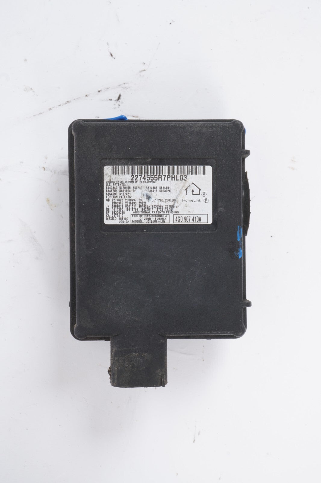 12-17 AUDI A8L A8 HOMELINK GARAGE DOOR MODULE 4G0907410A OEM