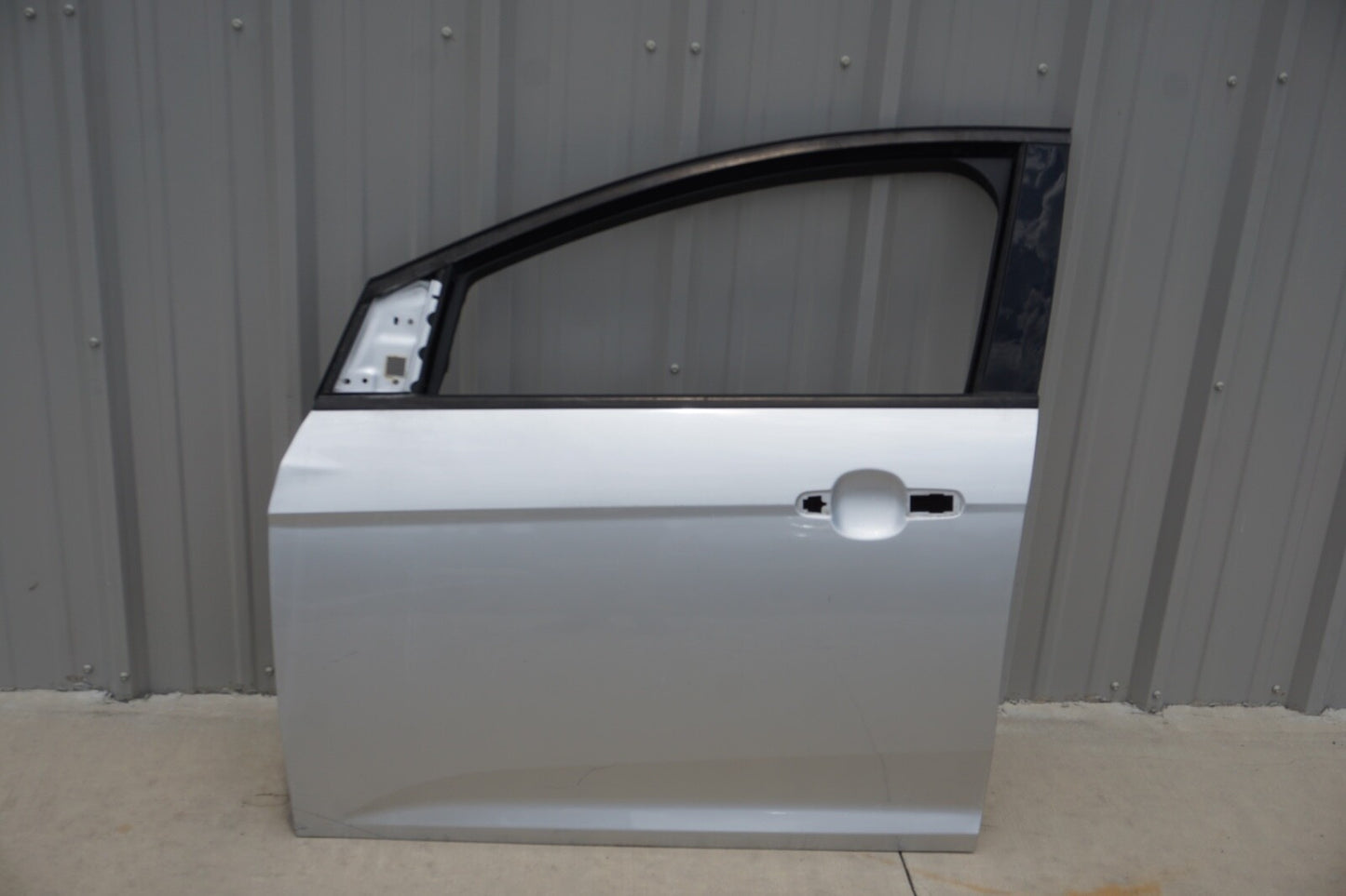 12-18 FORD FOCUS FRONT LEFT SIDE DOOR SHELL COVER PANEL OEM SILVER