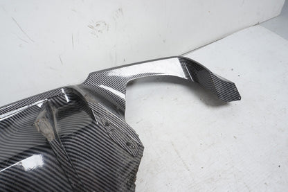 2011-2013 BMW 550i F10 Rear Bumper Lower Valance Spoiler Carbon OEM