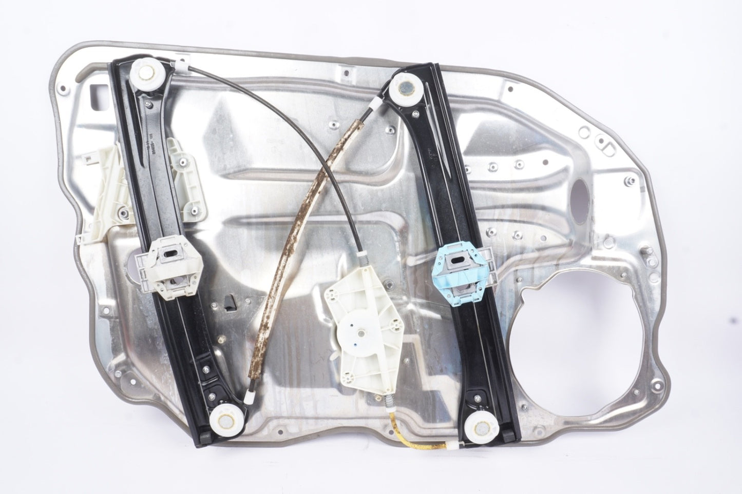 07-13 Mercedes W221 S550 Front Right Door Window Regulator Frame Plate Panel OEM