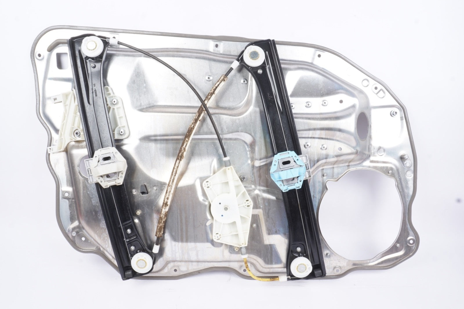 07-13 Mercedes W221 S550 Front Right Door Window Regulator Frame Plate Panel OEM