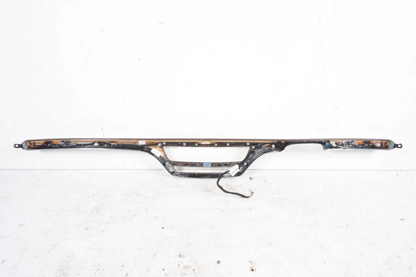 07-13 Mercedes W221 S63 S550 Dashboard Center Trim Molding 2216805471 Wood OEM